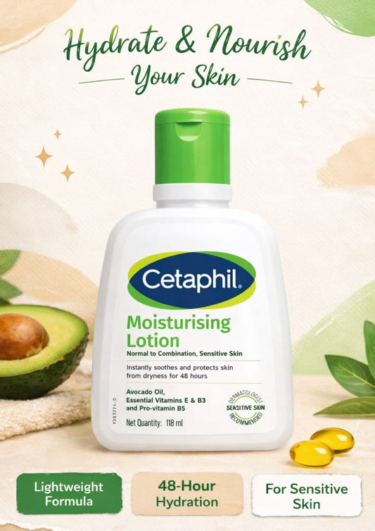 Moisturising Lotion cetaphil|For dry to normal, sensitive skin