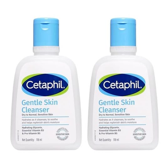 Gentle Skin Cleanser 2 Pack of 125 ml | For Dry to normal skin